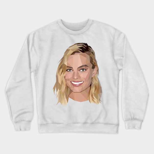 Margot Robbie Crewneck Sweatshirt by throwback